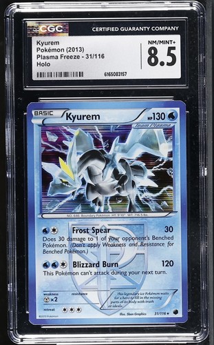 Kyurem graded CGC 8.5 for sale on eBay