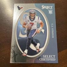 2023 Panini Select - Select Certified Rookies C.J. Stroud #CRO-CST (RC)