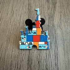 2026 Hidden Mickey Disney WDW Walt Disney World Castle Contemporary chaser pin