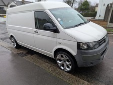 Volkswagon T5 Transporter, LWB High Top Van, 2011, White