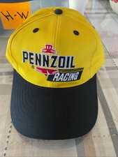 Vintage Pennzoil Racing Trucker Cap Stapback ...