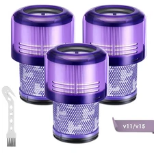 3 Pack V11 Vacuum Filters Replacement for Dyson V11 Cordless Vacuum, V11 Anim...