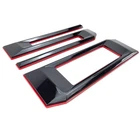 AMP Double Layer Tailgate Insert Letters fits 2021-2026 Ford F150 (Black Red)