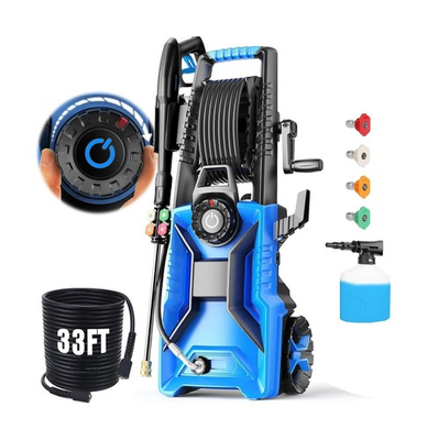 #ad Pressure Washer 5000 PSI Adjustable Pressure Power Wahser Powered with 33ft ... $170.78