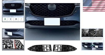 2024-2026 Mazda CX-5 Front Grille Inserts - Durable ABS, Easy Self