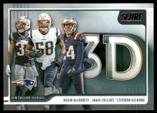 2020 Score - 3d Stephon Gilmore, Devin McCourty, Jamie Collins #3D-SJD