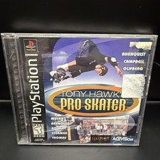 Tony Hawk's Pro Skater (Sony PlayStation 1, 1999) Black Label CIB