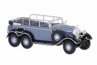 Brekina 21082 Mercedes G4 Blau 1938 H0 1:87 In Ovp Neu