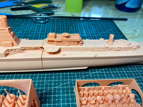Kit modelo Leipzig Light Cruiser 1944 impreso en 3D 1/350 de la Armada Alemana sin pintar - Imagen 2 de 9