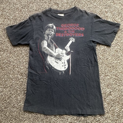 Thorogood, Vintage George Thorogood And The Destoyers 1985 Tee Shirt