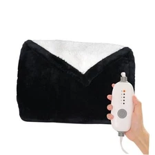 Heated Blanket Electric Throw 50''x60'', 3 Hour Auto Shut-Off 5 Heating Levels 