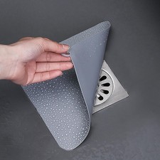 2 Pieces 8 X 8 Inch Silicone Tub Stopper Floor Drain Cover Sewer Antiodor Mat De
