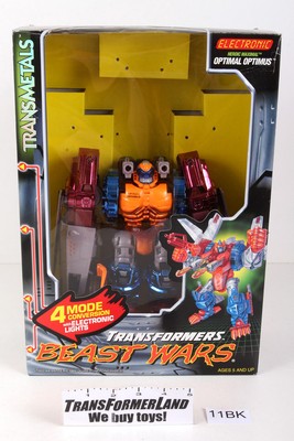 Optimal Optimus Transmetals w/box Super Beast Wars Transformers | eBay