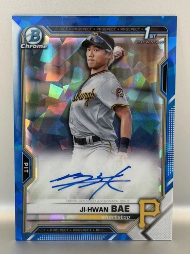 2021 1st Bowman Chrome Sapphire Edition - Chrome Prospects Autograph Ji-Hwan Bae