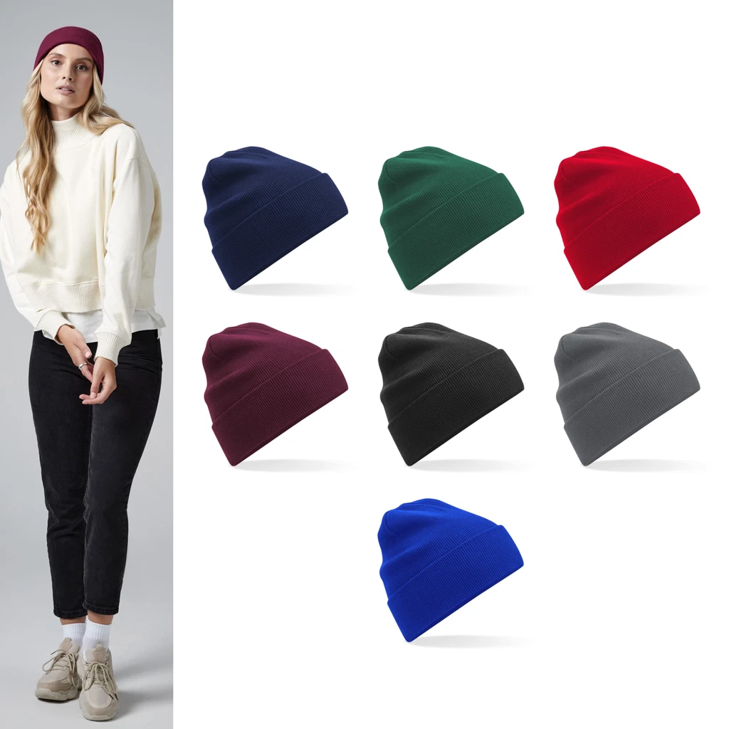 Beechfield Organic cotton original cuffed beanie B45N
Opens in a new window or tab