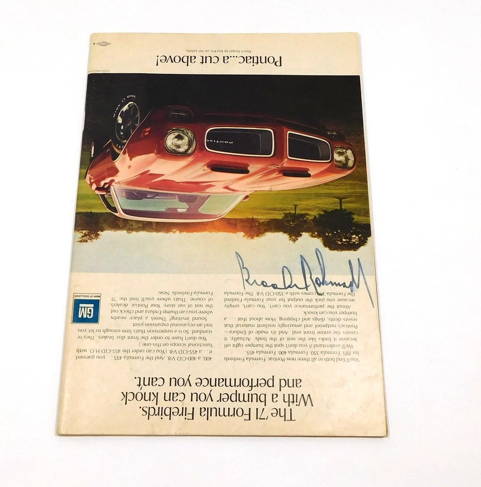 Brooks Robinson + 6 Others Signed 1971 Tigers Scorebook Program 7 JSA Autos - Image 3 of 4