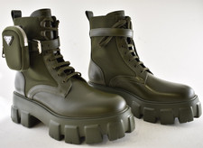 PRADA Leather Upper Green Boots for Women for sale | eBay