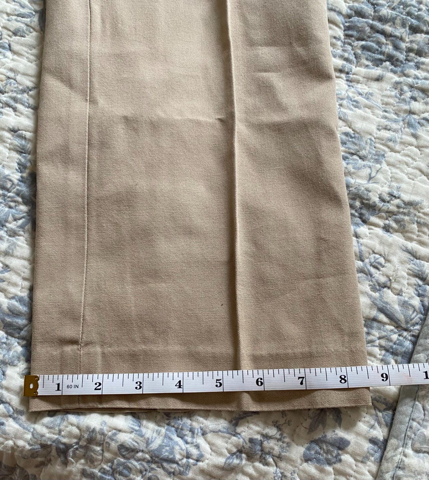 Ralph Lauren Women's size 4 tan khaki/chino pants 100% Cotton straight leg thumbnail 6