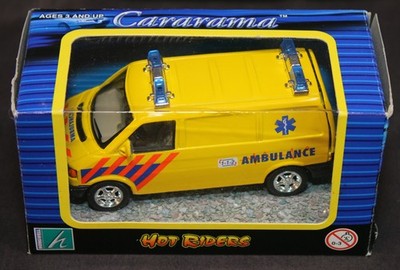 Volkswagen T4 Transporter Van Ambulance 1:43 Diecast Cararama Hongwell
