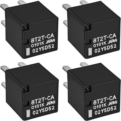 Relay 8T2T-CA (Set of 4) - 8T2T-CA 0101K 12VDC 20A Automotive High-Performance P
