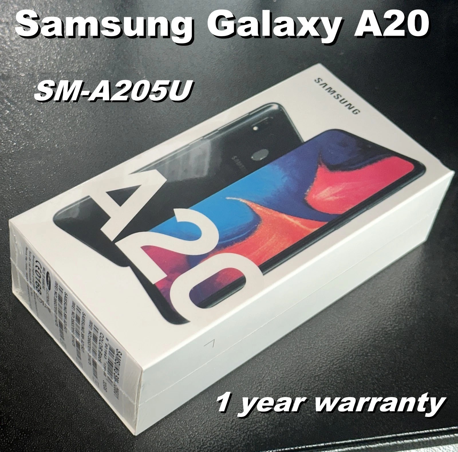 Brand New Samsung Galaxy A20 4G SM-A205U 3GB 32GB✨Black✨6&period;4" Factory Unlocked