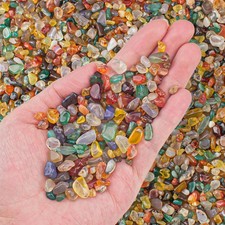 0,5 lb/230 g colorido ágata acuario pecera rocas de grava, piedra triturada grito...