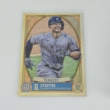 2021 Topps Gypsy Queen #295 Giancarlo Stanton New York Yankees 
