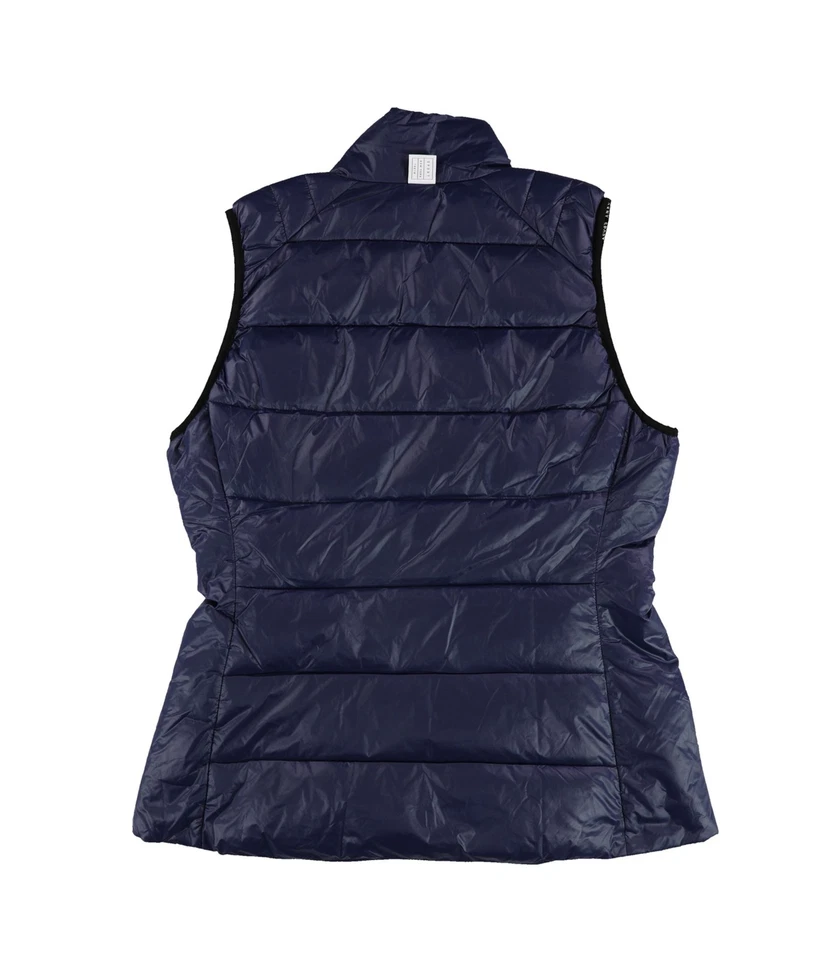 Chaleco acolchado DKNY BEA para mujer, azul, pequeño Foto 2 de 4