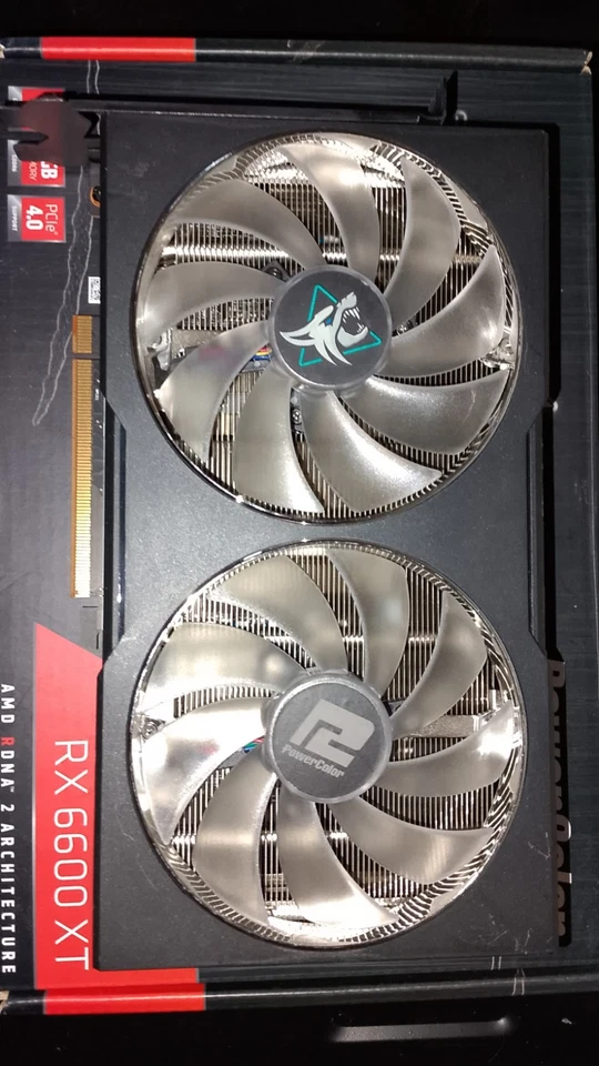 Powercolor Hellhound AMD Radeon RX 6600 XT 8GB GDDR6 Scheda grafica - Immagine 2 di 4