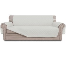 Reversible Couch Cover for 3 Cushion Couch Sofa Cover for Dogs Water Resistan...