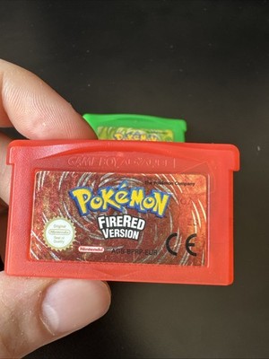 Genuine Pokemon FireRed Version Nintendo Gameboy Advance