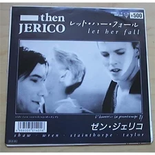 THEN JERICO LET HER FALL 7" P/S JAPANESE
