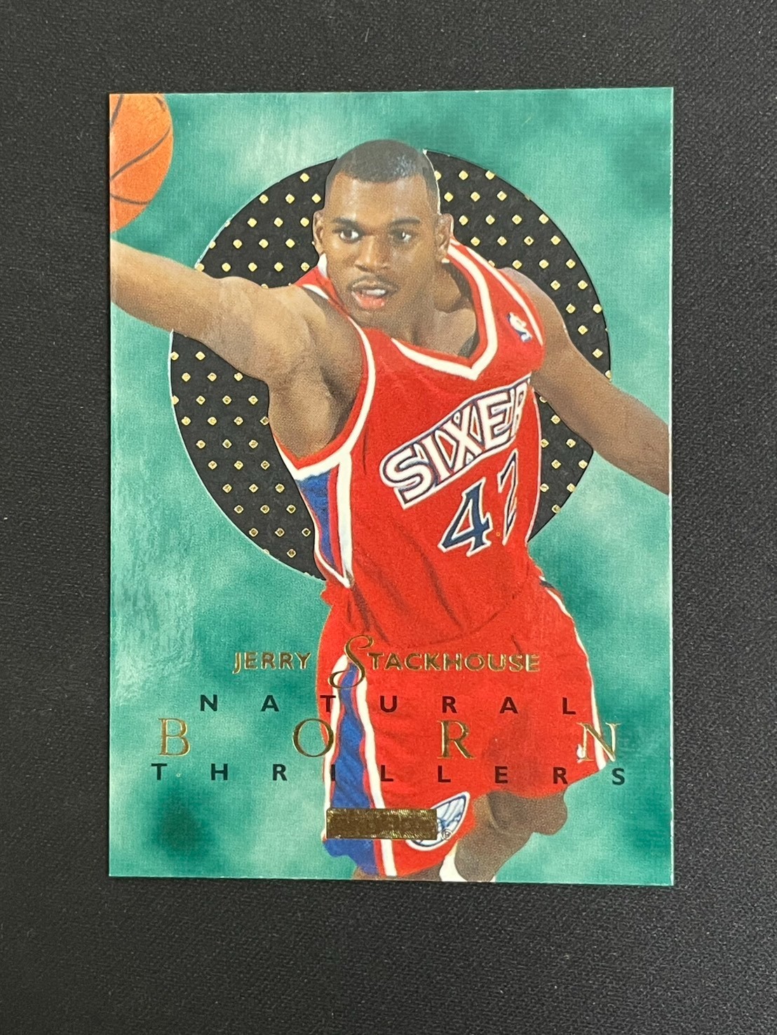 Jerry Stackhouse 1995-96 Skybox E-XL Natural Born Thrillers #7