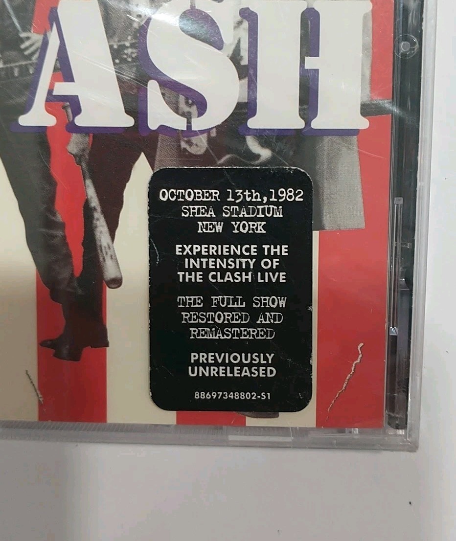 New sealed CD THE CLASH - Live '82 Concert Shea Stadium Rock Punk