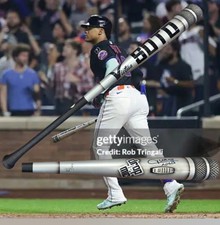 2025 Juan Soto Signed Auto Game Used GU Victus Bat PhotoMatched Home Run HR #231
