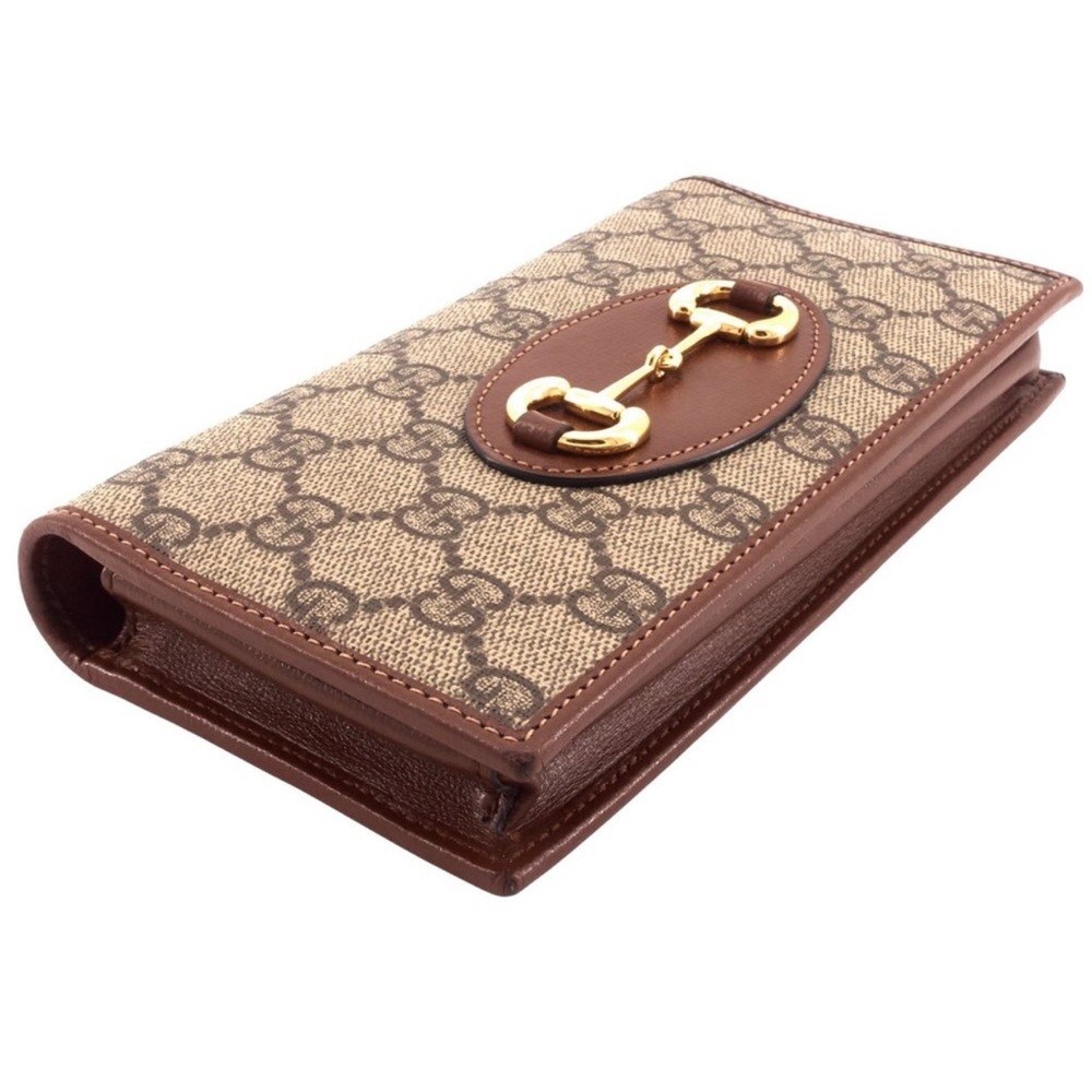 Horsebit 1955 GG Supreme Canvas Wallet On Chain Bag image 2