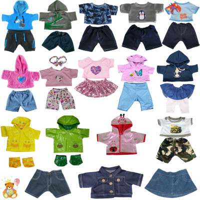 TEDDYBÄR KLEIDUNG - Every Day Outfits Bären Größe: 16''/40cm & BUILD A TEDDY BEAR