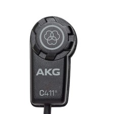 AKG Pro Audio C411 PP High-Performance Miniature Condenser Vibration Pickup f...
