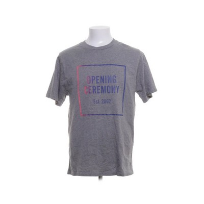 Opening Ceremony, T-shirt, Größe: M, Grau, Baumwolle, Print, Herren #ThI
