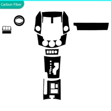 16Pcs Glossy Piano Black Interior Full Kits Dash Trim Set For Toyota RAV4 06-13