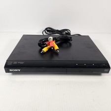 Sony DVP-SR201P DVD CD Player Dolby Digital w/ AV Cable No Remote