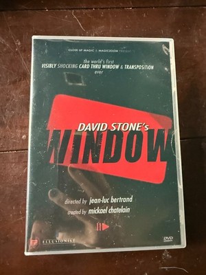 Window - David Stone - Magic Trick- Card Thru Window AND change