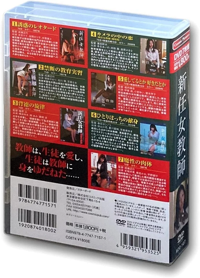 New Female Teacher 7 Disc Box [Japanese DVD] - Image 2 of 4