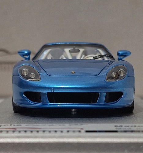 Porsche Carrera GT 2004 Met Blue Targa 1:43 Tecnomodel No Make Up N. 52/ 75 PCS - Picture 11 of 21