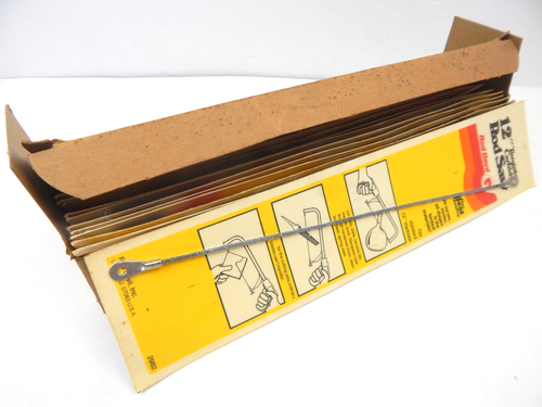 Box Of 11 Red Devil 12" Tungstan Carbide Rod Saw Blades New Packages 2982 - 第 1/4 張圖片