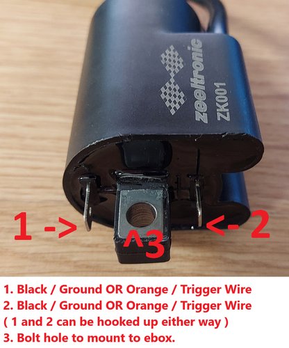 Zeeltronic High Output Dual Ignition Coil Kawasaki 750 SX 800 SXR REQUIRES MODS - Picture 13 of 14
