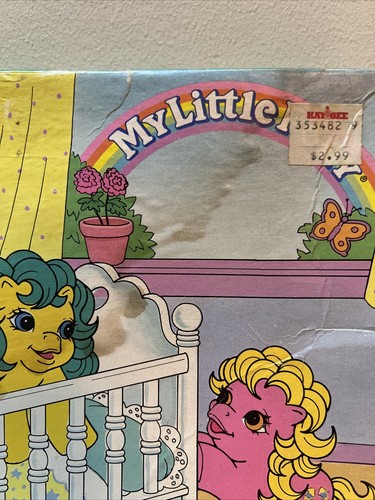 Rompecabezas completo Milton Bradley My Little Pony 1988 de colección bebé guardería - Imagen 5 de 11