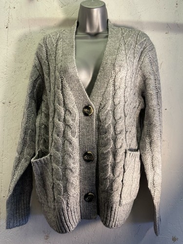 PRIMARK Ladies Cable Knit Cardigan With 