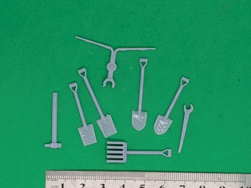 Gauge 1 platelayers tools (10mm 1:32 scale) - 第 2/2 張圖片