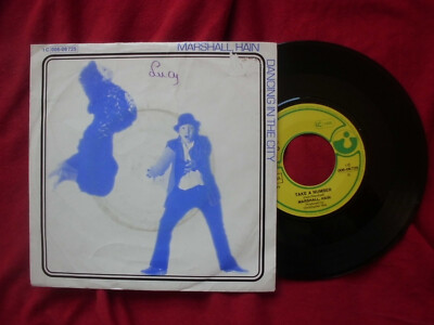 Marshall Hain Dancing in the city / Take a number 1978 D